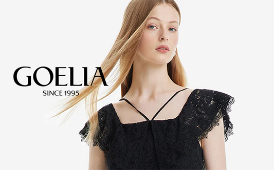 a lady in black dress