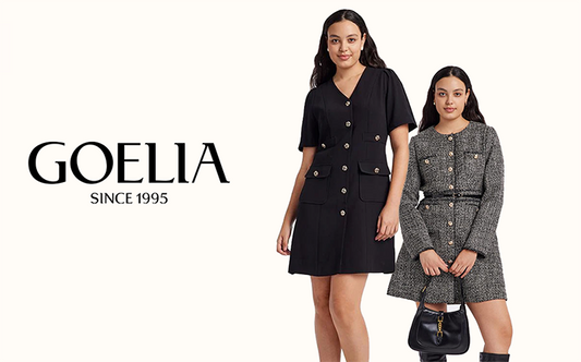 curvy ladies in a-line dresses