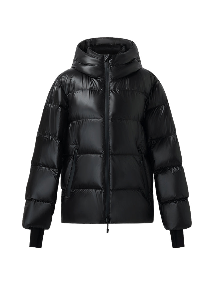 Windproof Warm Hooded Goose Down Jacket GOELIA