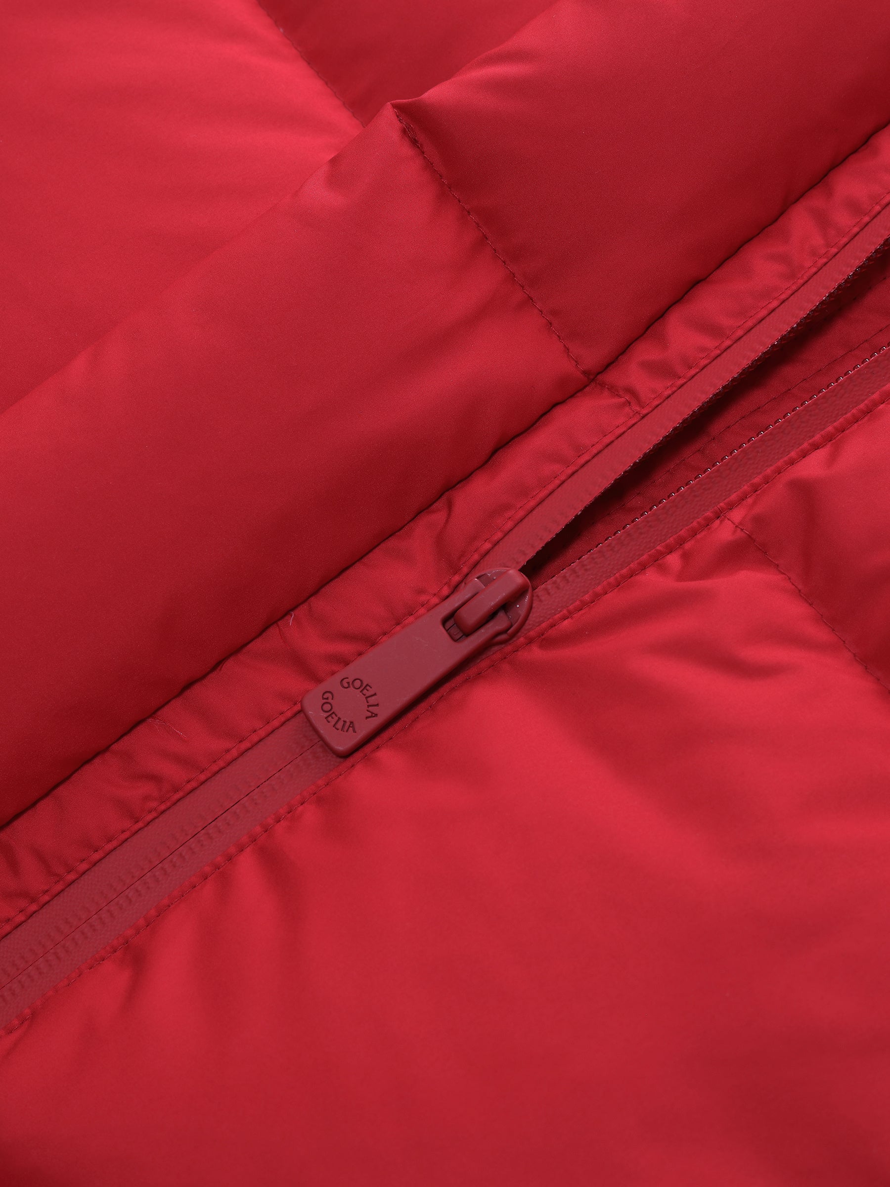 Hooded Zip-Up Goose Down Jacket GOELIA Hooded Zip-Up Goose Down Jacket GOELIA