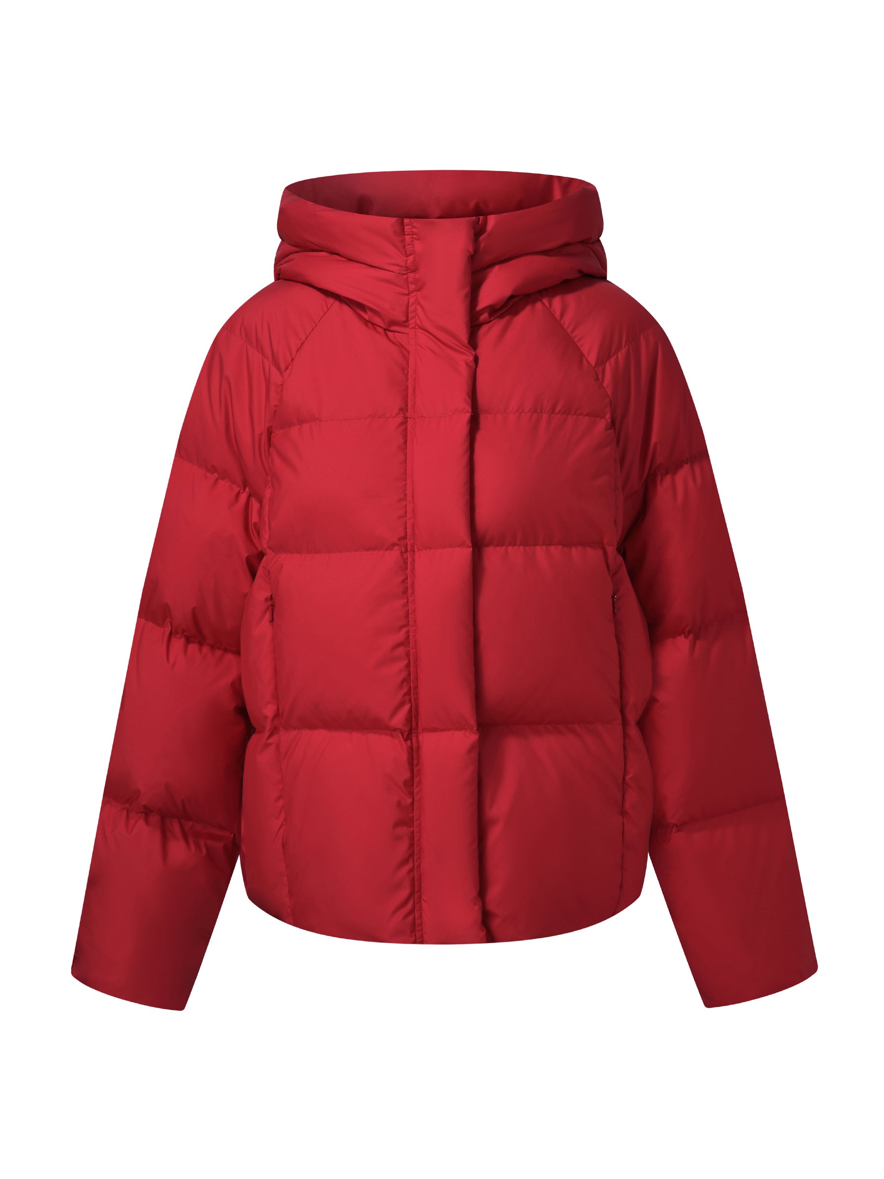 Hooded Zip-Up Goose Down Jacket GOELIA Hooded Zip-Up Goose Down Jacket GOELIA