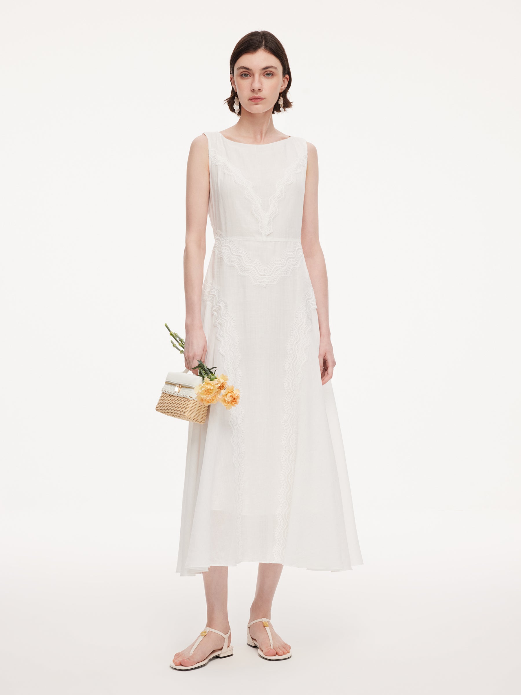 womens sleeveless maxi dress Tie Waist For Women - Casual Solid Color A Line Sun Dress With Pockets Perfect for any casual occasion Plus Size Rope Detail Sleeveless