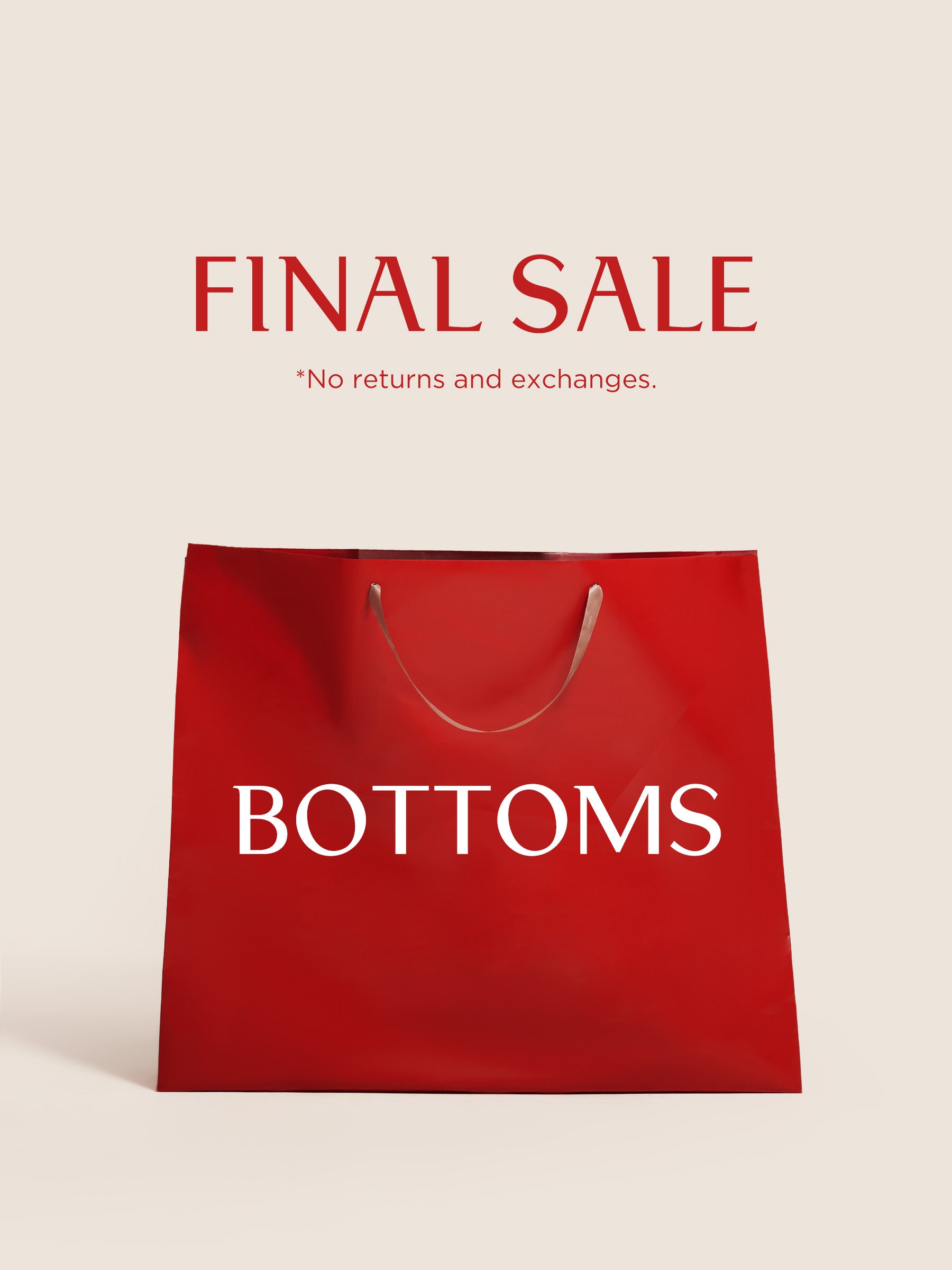Exclusive Size Pick: Bottoms