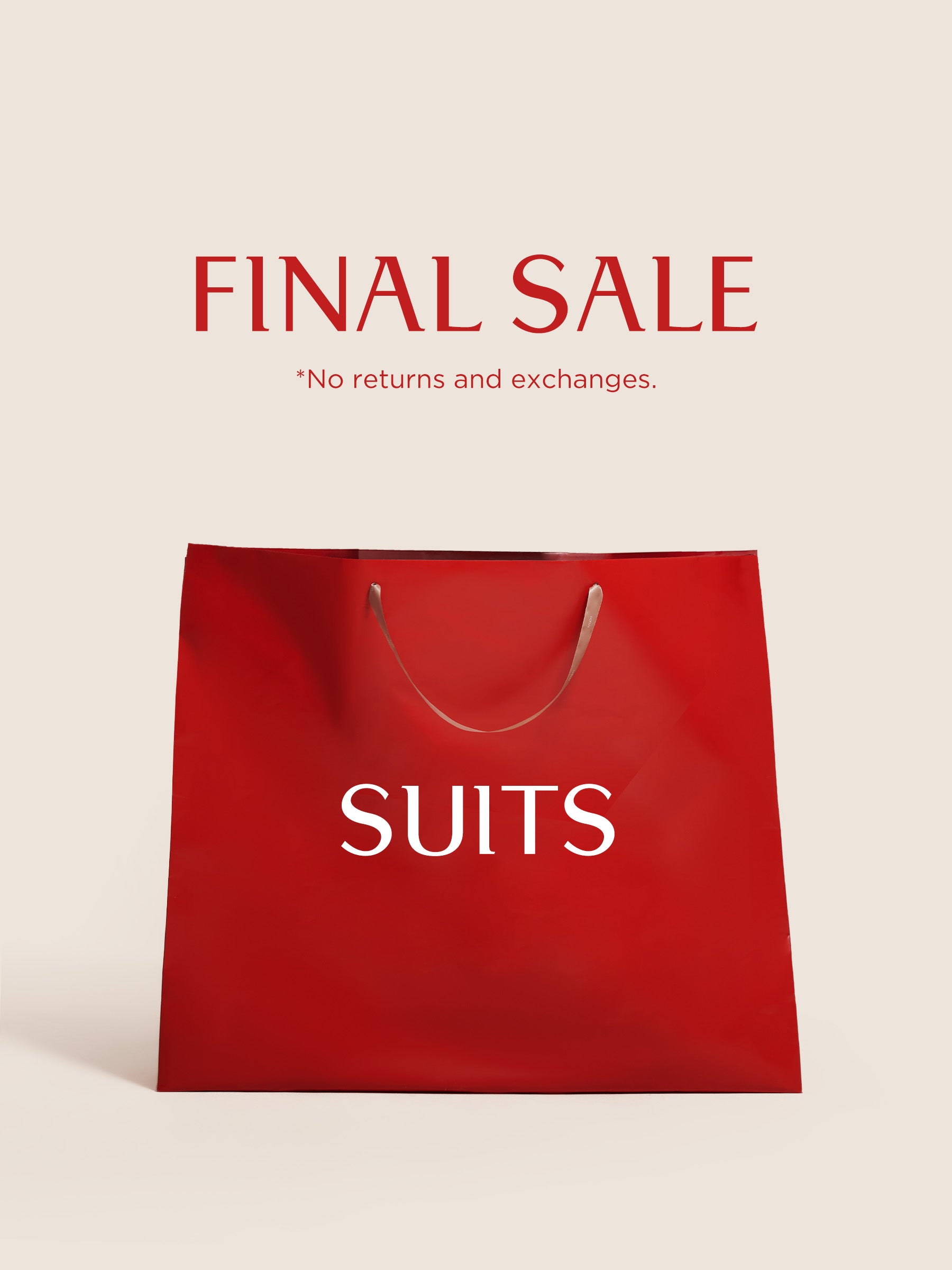 限定サイズピック:スーツ