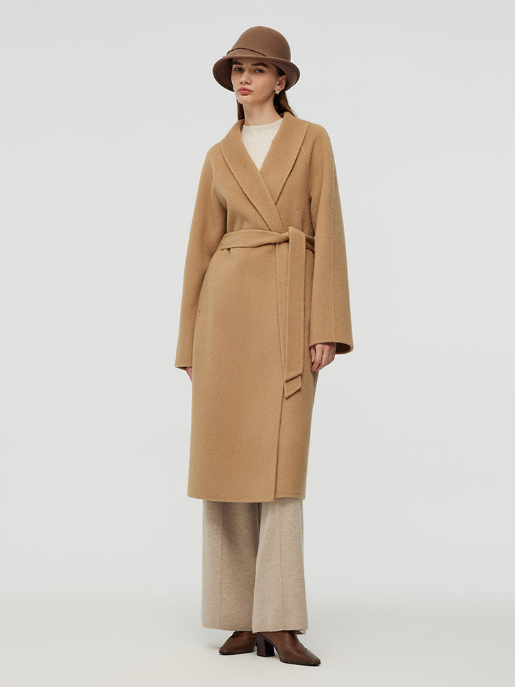 100 camel hair women's coat sale