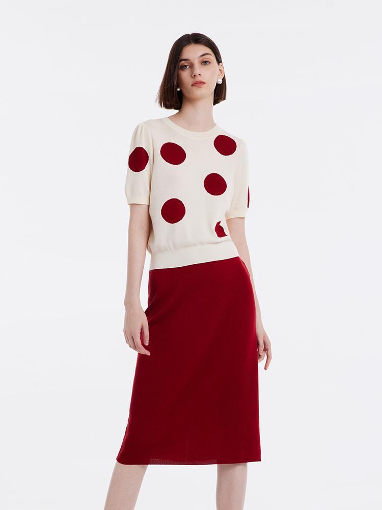 Tencel Jacquard Knitted Suit GOELIA