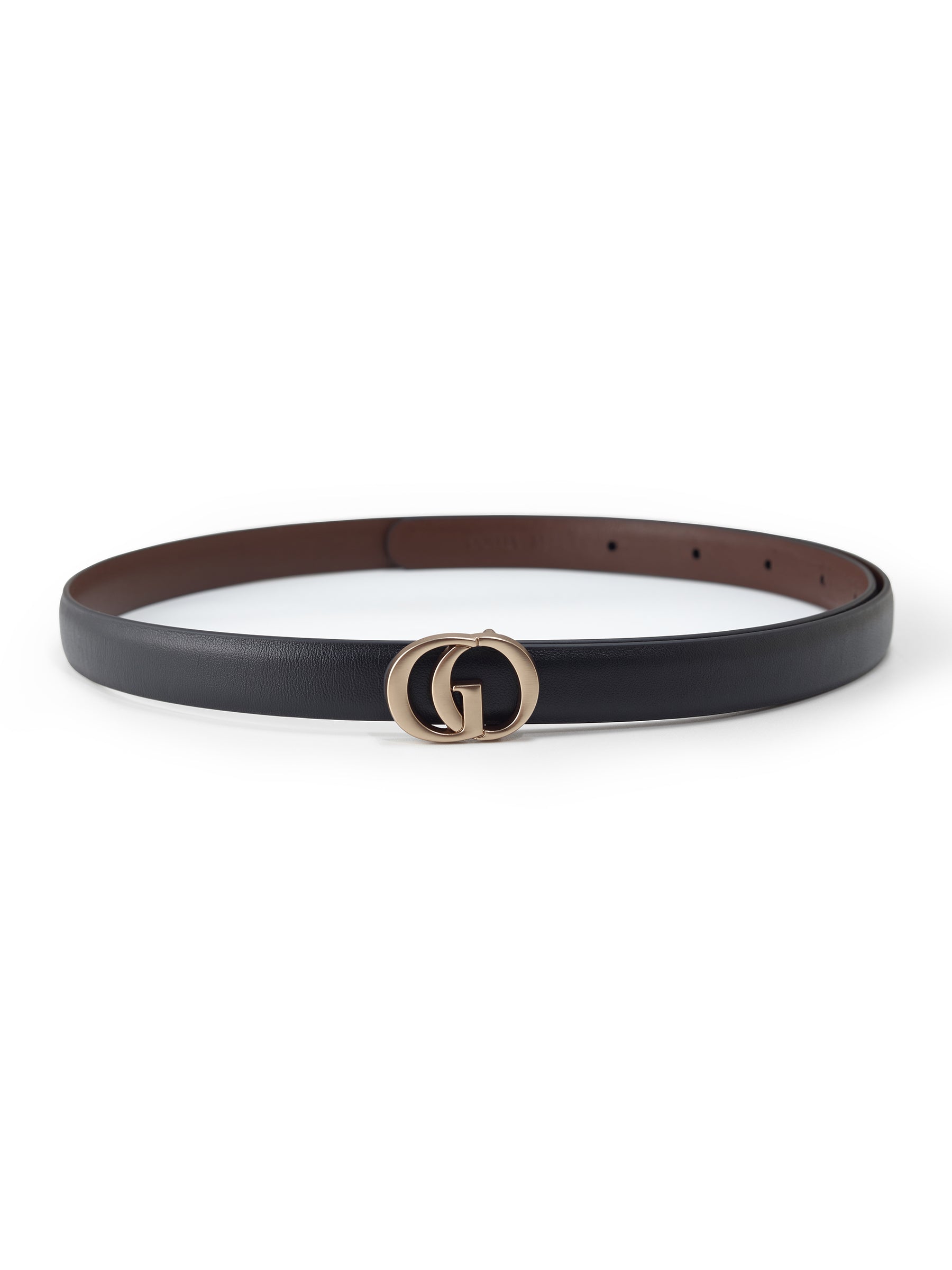 GO Letter Women Leather Belt Small Size GOELIA