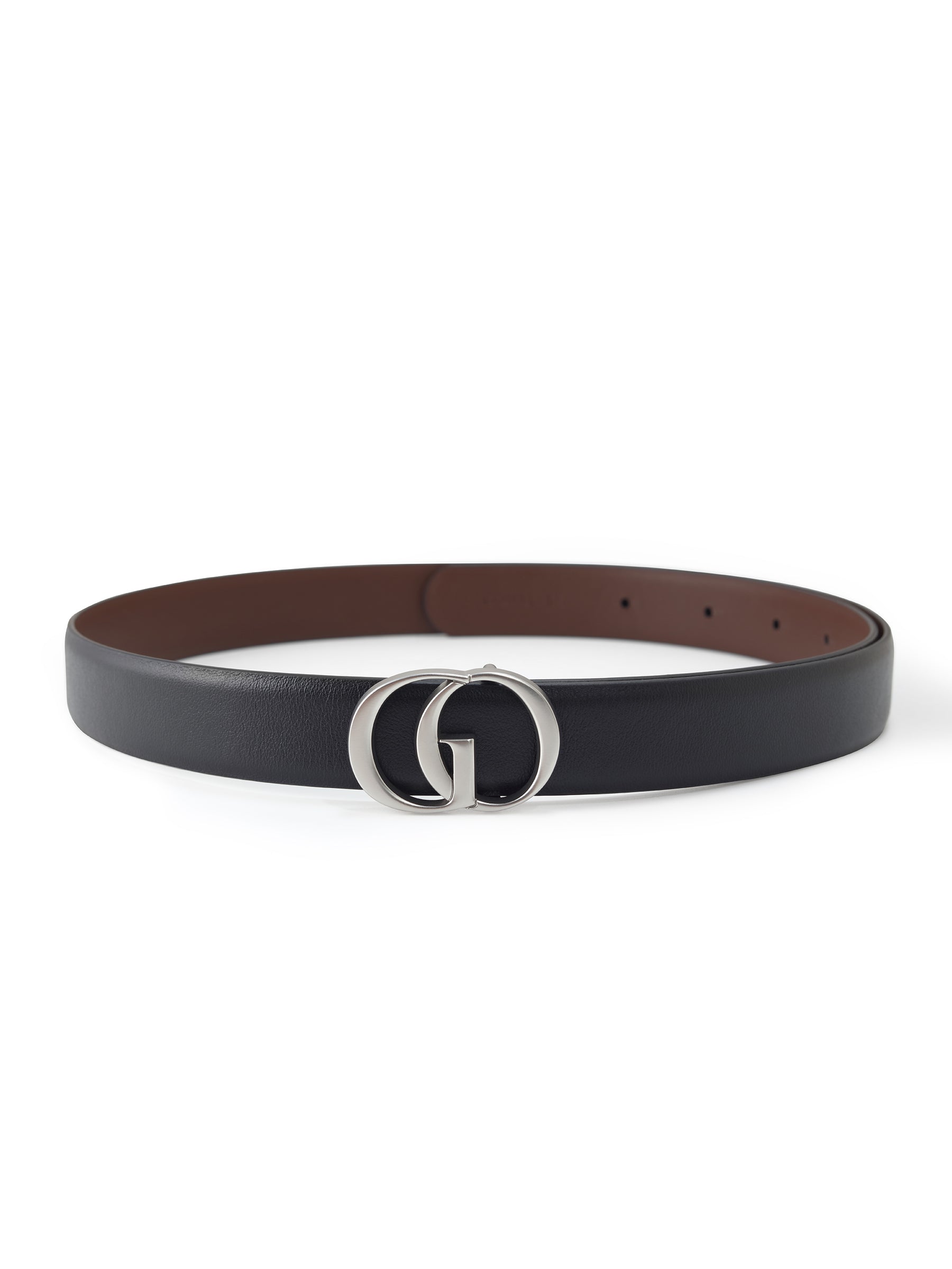 GO Letter Women Leather Belt Middle Size GOELIA
