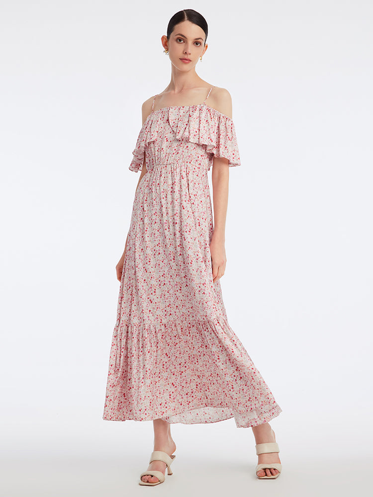 Mid calf sales maxi dress