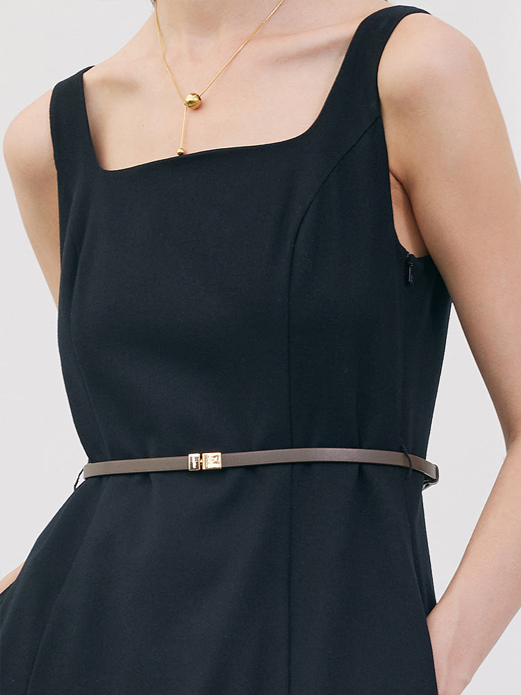 Leather Buckle Belt GOELIA