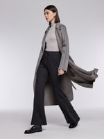 [Preview] Drawstring Waist Stretch Women Flared Pants GOELIA