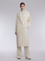 [Preview] Cashmere Wool Blend Double-Faced Women Overcoat GOELIA