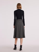 Machine Washable Wool Seamless Women Sweater GOELIA