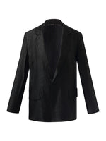 Xiang Yun Silk One-Button Unisex Blazer GOELIA