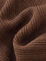 [Preview] Lyocell Blend V-Neck Women Glittering Knit Top GOELIA
