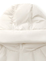 Zip-Up Hooded Goose Down Jacket GOELIA