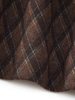 Vintage Plaid A-Line Women Mini Skirt GOELIA