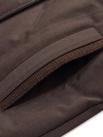 Diamond Quilted Hooded Long Goose Down Wrap Coat GOELIA