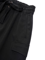 Machine Washable Wool Blend Unisex Straight Leg Pants GOELIA