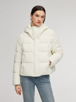 Windproof Hooded Goose Down Jacket GOELIA
