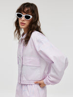 GOELIA X CHRISTINE PHUNG Crop Jacket And Shorts Two-Piece Set GOELIA