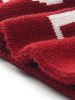 Letter Jacquard Knitted Hat GOELIA