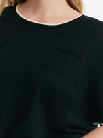 Pure Wool Short-Sleeved Pullover GOELIA