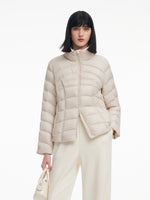 [Preview] Stand Collar Lightweight Women Goose Down Jacket GOELIA
