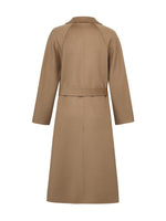 Pure Cashmere Tie-up Women Coat GOELIA