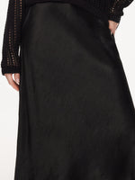 100% Acetate Openwork Pullover & Tank Top & Skirt Three-Piece Set GOELIA