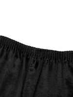 100% Acetate Ruched Side Top And Pants Two-Piece Set GOELIA