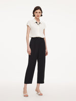 [Preview] 22MM Mulberry Silk Women Shirt With Silk Scarf GOELIA