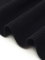 Tencel-Silk Blend Cut-out Neck Women Knitted Top GOELIA