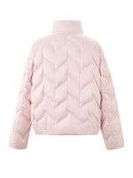[Preview] Mandarin Collar Women Cropped Goose Down Jacket GOELIA
