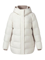 H-Line Windproof Hooded Goose Down Coat GOELIA