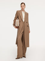 Washable Wool Cashmere Blend Women Overcoat GOELIA