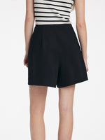 Asymmetric Ruched A-Line Skort GOELIA