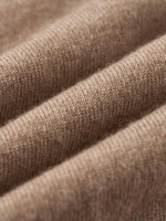 [Preview] 100% Wool Color Block Women Knit Top GOELIA