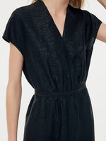 18MM Xiang Yun Silk Adjustable Waist Women Midi Dress GOELIA