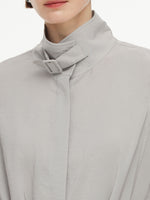 [Preview] Triacetate Blend Women Trench Coat GOELIA