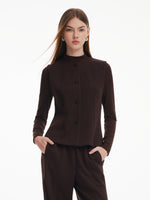 [Preview] Vest & Knit Top & Pants Three-Piece Set With Belt GOELIA