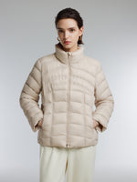 [Preview] Stand Collar Lightweight Women Goose Down Jacket GOELIA