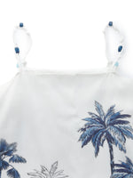 Tencel Linen Blend Floral Printed Women Camisole GOELIA