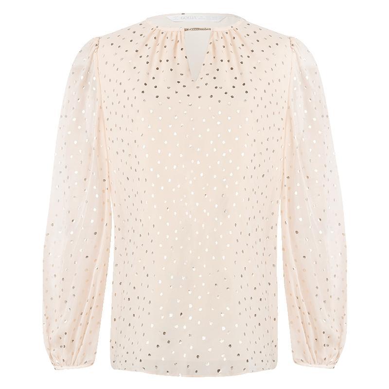 10 Momme Silk Printed Woven Shirt GOELIA