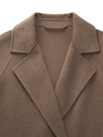 Cashmere Wool Blend H-Line Women Overcoat GOELIA