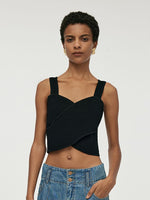 Crossover Women Knitted Tank Top GOELIA