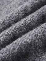 100% Cashmere V-Neck Batwing Sleeve Women Sweater GOELIA