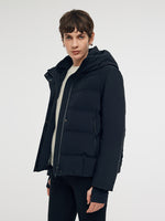 Drawstring Hooded Goose Down Jacket GOELIA