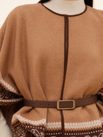 Loose Fringe Women Poncho Sweater GOELIA