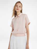 22 Momme Mulberry Silk Women Shirt GOELIA